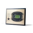 thumbnail image 1 of YouTheFan NFL 17" x 13" 5-Layer Stadium View 3D Wall Art, 1 of 5