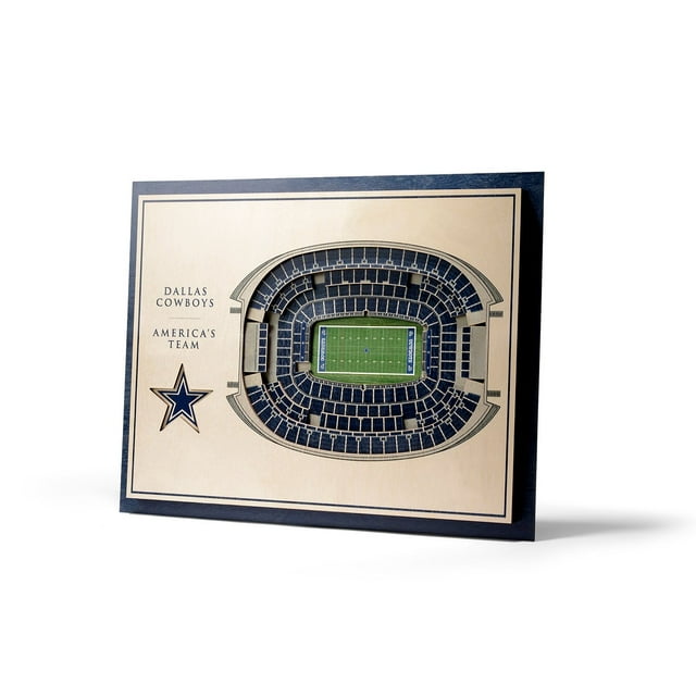 YouTheFan NFL 17" x 13" 5-Layer Stadium View 3D Wall Art