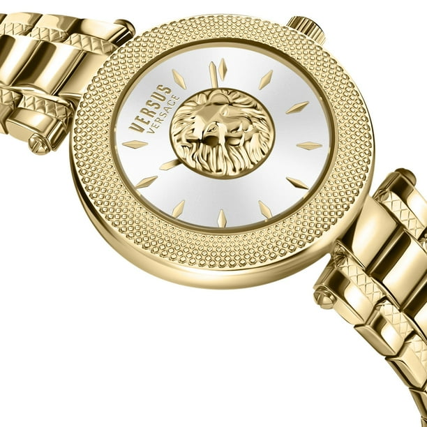 Versus Versace Brick Lane Lion Crystal Bracelet Watch, 36mm