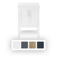 thumbnail image 1 of OVE Decors Vegas 24" W x 19" D Freestanding Bathroom Vanity With Sink, 1 of 16
