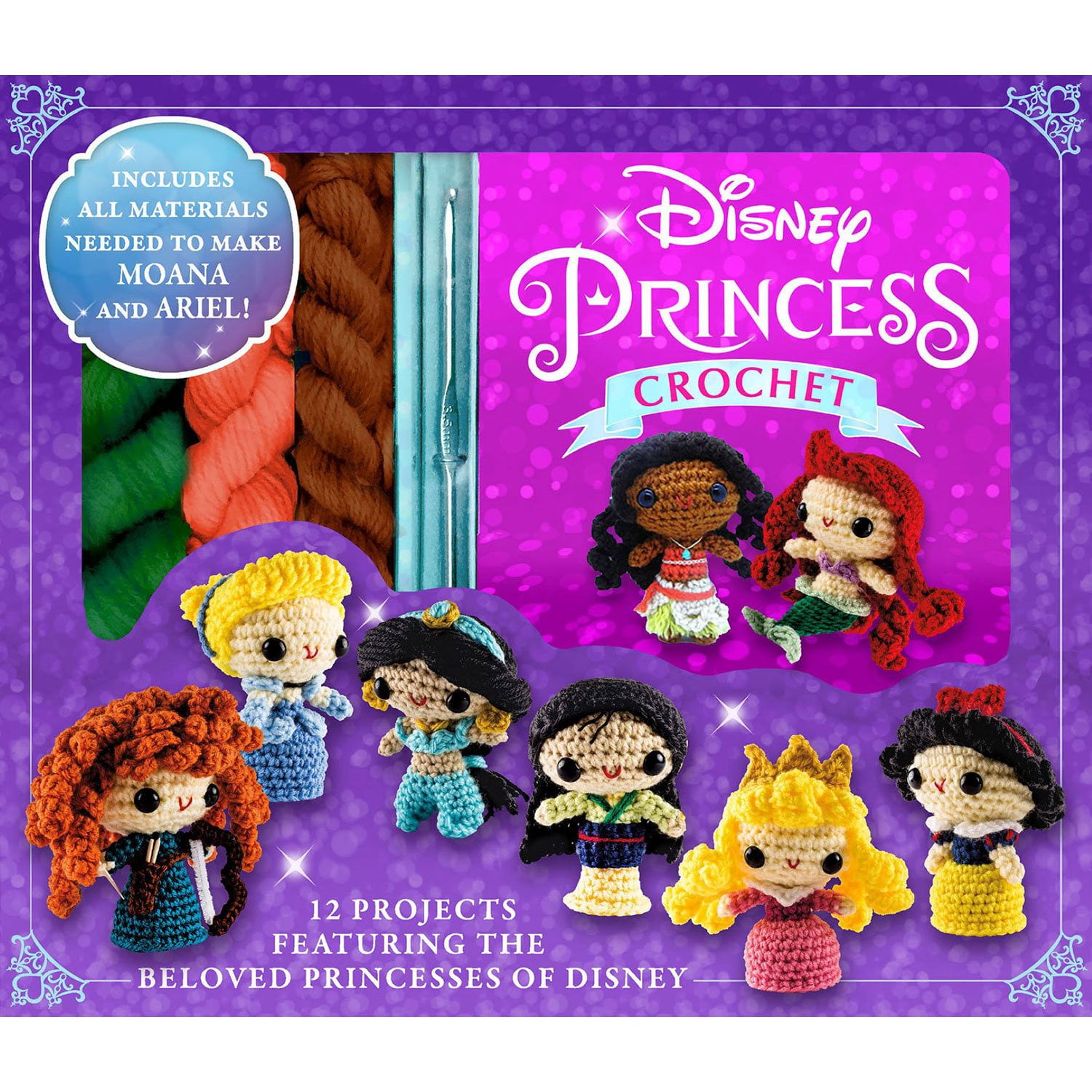 Disney Princess Crochet Kit, Mixed Media - Samsclub.com