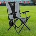 thumbnail image 2 of Logo Brands Las Vegas Raiders Hard Arm Chair, 2 of 6