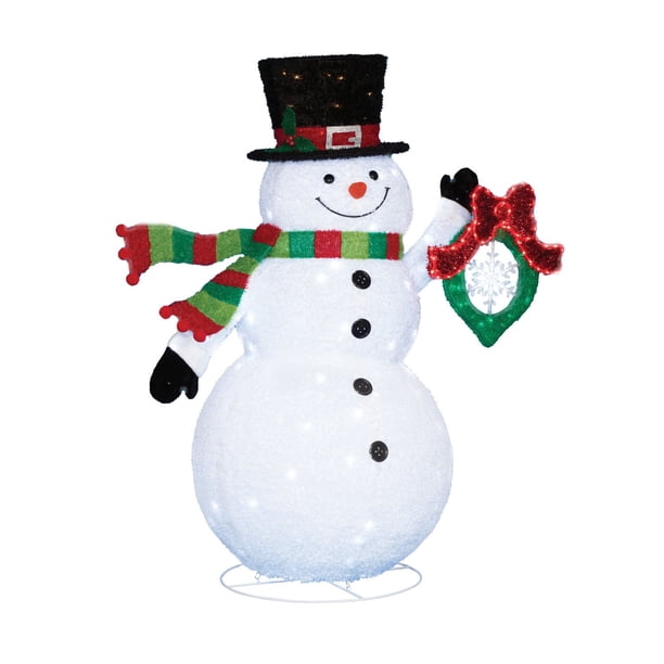 Member's Mark 6' Pre-Lit Pop-up Twinkling Snowman - Samsclub.com