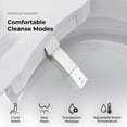 thumbnail image 10 of OVE Decors Clarke White Tall Elongated Smart Toilet with Bidet Toilet Seat, 10 of 18