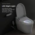 thumbnail image 14 of OVE Decors Clarke White Tall Elongated Smart Toilet with Bidet Toilet Seat, 14 of 18