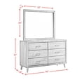 thumbnail image 4 of Zuma Panel 3PC or 5PC Bedroom Set in Walnut, Assorted Sizes, 4 of 10
