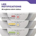 thumbnail image 10 of Kidde 10-Year Battery Smoke & Carbon Monoxide Detector with LED Warning Lights, 10 of 13