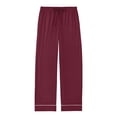 thumbnail image 9 of Dreammark Women's 2-Piece Notch Collar Pajama Set, 9 of 12