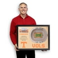 thumbnail image 4 of YouTheFan Tennessee Volunteers 25-Layer Football Stadium View 3D Wall Art, 4 of 5