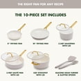 thumbnail image 3 of GreenPan Reserve 10-Piece Pro Ceramic Nonstick Cookware Set, 3 of 10