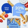 thumbnail image 5 of Gerber Lil' Crunchies Baked Grain Snack, Variety Pack, 1.48 oz., 8 ct., 5 of 10