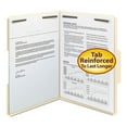 thumbnail image 1 of Smead 1/3 Cut Assorted Position Tabs Two Fastener File Folder, Manila Letter, 50ct., 1 of 6