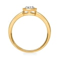 thumbnail image 3 of 0.50 CT.T.W. Round Cut Solitaire Lab Created Diamond Ring in 18K Gold, 3 of 5