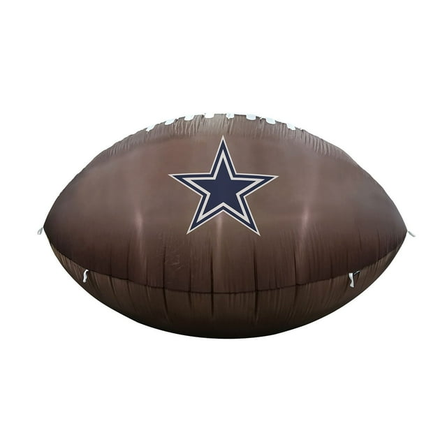 Logo Brands Dallas Cowboys Pre-Lit 10'x6' Inflatable Football