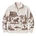 thumbnail image 6 of State Of Mine Men’s Sherpa Quarter Zip Pullover, 6 of 8