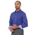 thumbnail image 6 of Nick Graham Men's Modern Fit Traveler Dress Shirt, 6 of 7