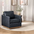 thumbnail image 1 of Member's Mark Modern Classic Leather Swivel Chair, 1 of 9