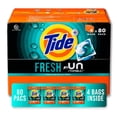 thumbnail image 1 of Tide PODS + Unstopables Laundry Detergent Pacs, Fresh, 80 ct., 1 of 9