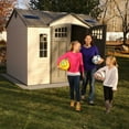 thumbnail image 8 of Lifetime 10' x 8' Outdoor Storage Shed with Carriage Doors, 8 of 12