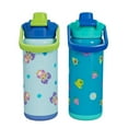 thumbnail image 4 of Zak Designs 20-oz. Stainless Steel Double Wall Beacon Straw Bottle for Kids, 2 pack, Choose Character, 4 of 7