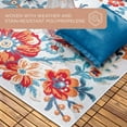 thumbnail image 2 of Town & Country Everyday Hibiscus Bloom Modern Floral Outdoor Rug, 2 of 2