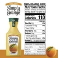 thumbnail image 2 of Simply Orange Pulp Free Orange Juice, 52 fl oz., 2 pk., 2 of 8