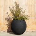 thumbnail image 10 of Veradek 18" Grooved Round Planter, Set of 2, 10 of 11