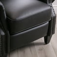 thumbnail image 8 of Braxton Bonded Leather Pushback Recliner Chair, 8 of 12