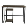 thumbnail image 3 of Member's Mark Dakota 2-Piece Writing Desk and C-Table Set, Dark Brown, 3 of 8