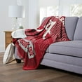 thumbnail image 1 of Officially Licensed NCAA Cloud Throw Blanket with Sherpa Back, 60" x 70", 1 of 4