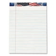 thumbnail image 1 of TOPS - American Pride Writing Pad - Jr. Legal Rule - 8-1/2 x 11-3/4 - White - 50-Sheet - Dozen, 1 of 4