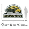 thumbnail image 4 of Logo Brands Southern Mississippi Golden Eagles Pre-Lit 7’x10’ Team Inflatable, 4 of 6