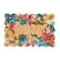 thumbnail image 2 of Member's Mark Floral Hello Coir Doormat, 23" x 35", 2 of 4
