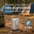 thumbnail image 4 of Aviva S200 Portable Power Station, 199Wh Compact Backup Power, 2.7 lb Lightweight Design, 140W USB-C Fast Charging, Built-in LED Light and Wireless Charging, 4 of 9