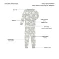 thumbnail image 2 of Member's Mark Toddler & Kids 2-Piece Super Soft Snugfit Holiday Pajamas, 2 of 9