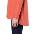 thumbnail image 5 of Hue Women's Long Sleeve Tunic T-Shirt, 5 of 7