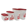 thumbnail image 2 of Rubbermaid 4-Pack Modular Pantry Food Storage Containers, Variety Pack, 2 of 6