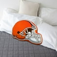 thumbnail image 2 of Logo Brands Cleveland Browns XL Puff Pillow, 2 of 5