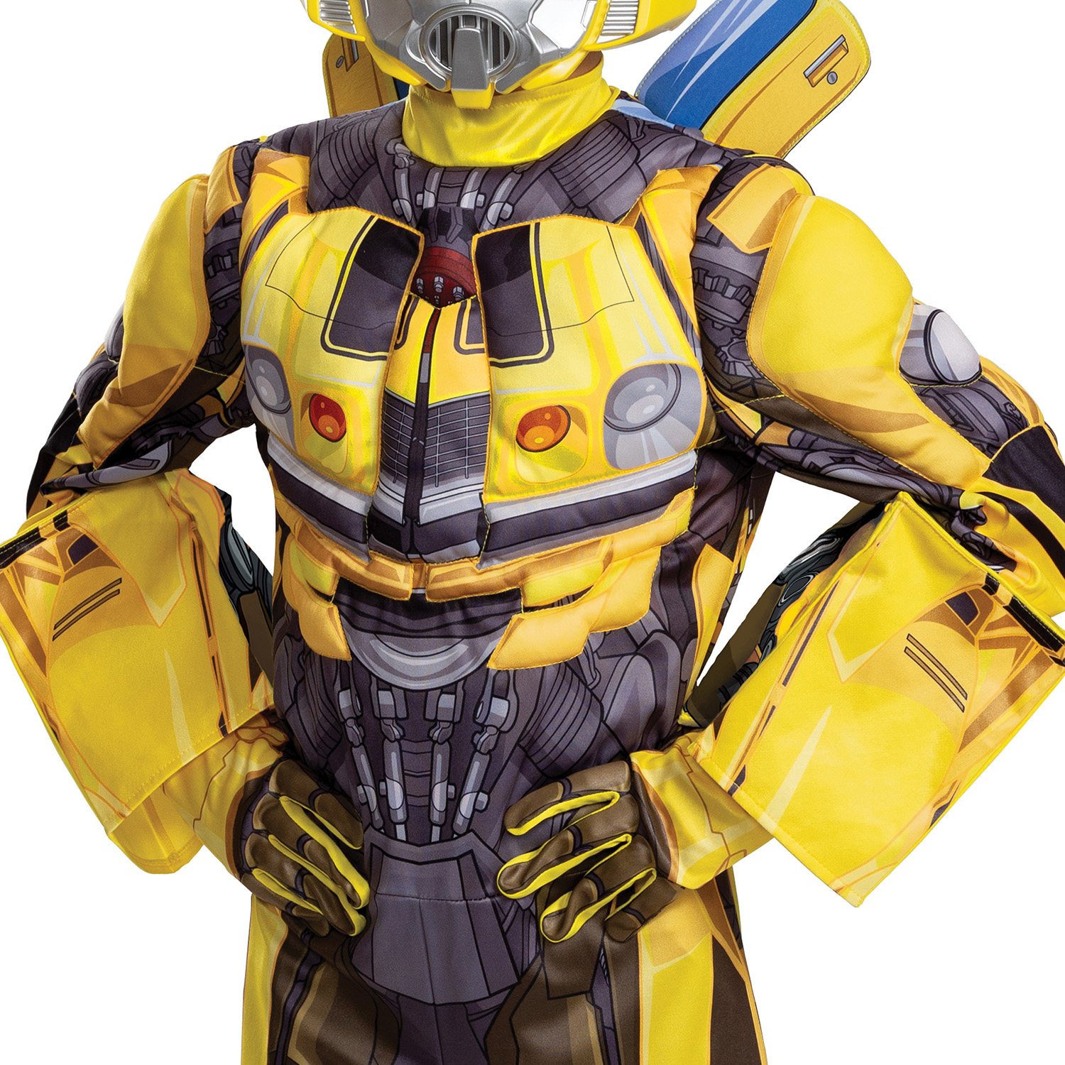 Transformers Bumblebee Kostüm Für Kleinkinder – Mit Muskeloptik Und Maske