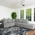 thumbnail image 5 of Rory Fabric 6-Piece Modular Sectional, Assorted Colors, 5 of 18