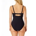 thumbnail image 3 of Anne Cole Limited Edition Drape Front One-Piece Swimsuit, 3 of 9
