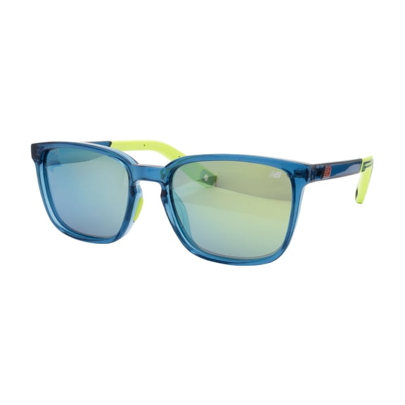 New Balance Sunwear NB437-998 Full-Rim Rectangle Sunglasses