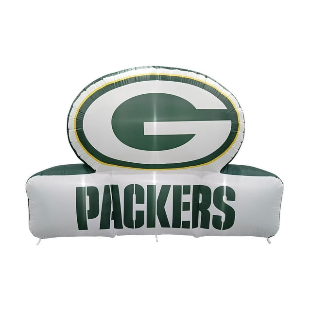 Logo Brands Green Bay Packers Pre-Lit 7’x10’ Team Inflatable