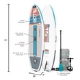 thumbnail image 5 of BOTE Backbay Aero Inflatable Stand Up Paddle Board 11', 5 of 5
