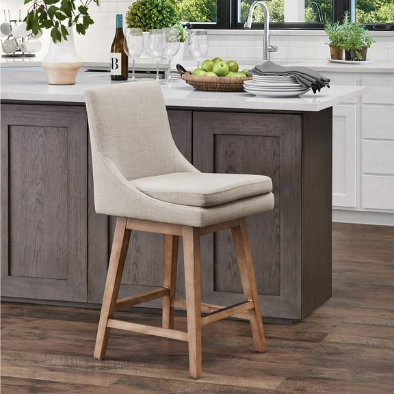 Member's Mark Amelia Fabric Swivel Counter Stool