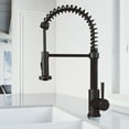 thumbnail image 1 of Vigo Edison Pull-Down Spray Kitchen Faucet (Matte Black), 1 of 16