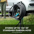thumbnail image 5 of Aqua Joe Garden Hose Stand with Brass Faucet, 3ft Lead-in Hose, 5 of 10