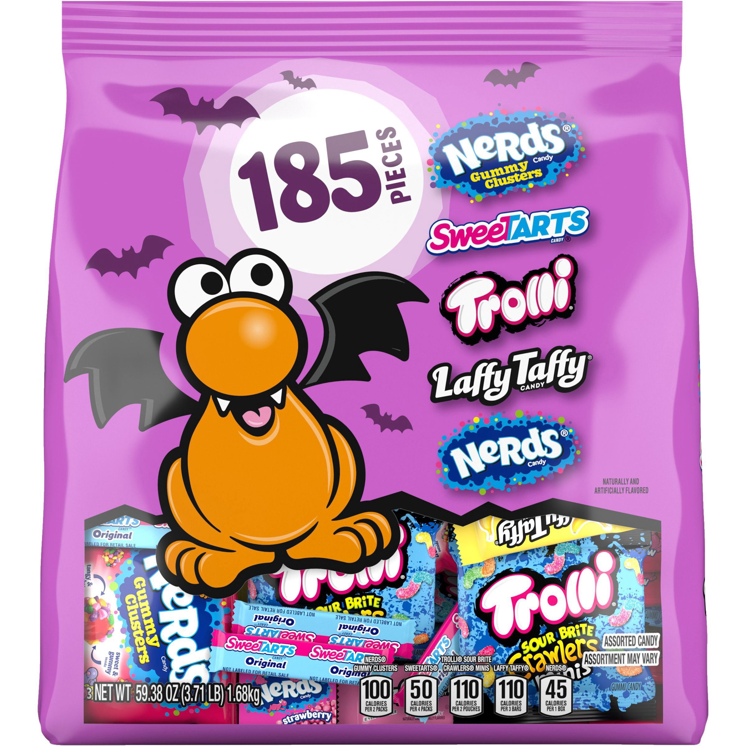 Nerds Treat Size Variety Pack Halloween Candy, 185 ct. - Samsclub.com