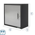 thumbnail image 3 of Seville Classics UltraHD Wall Storage Cabinet, 24" W x 12" D x 24" H, 3 of 13