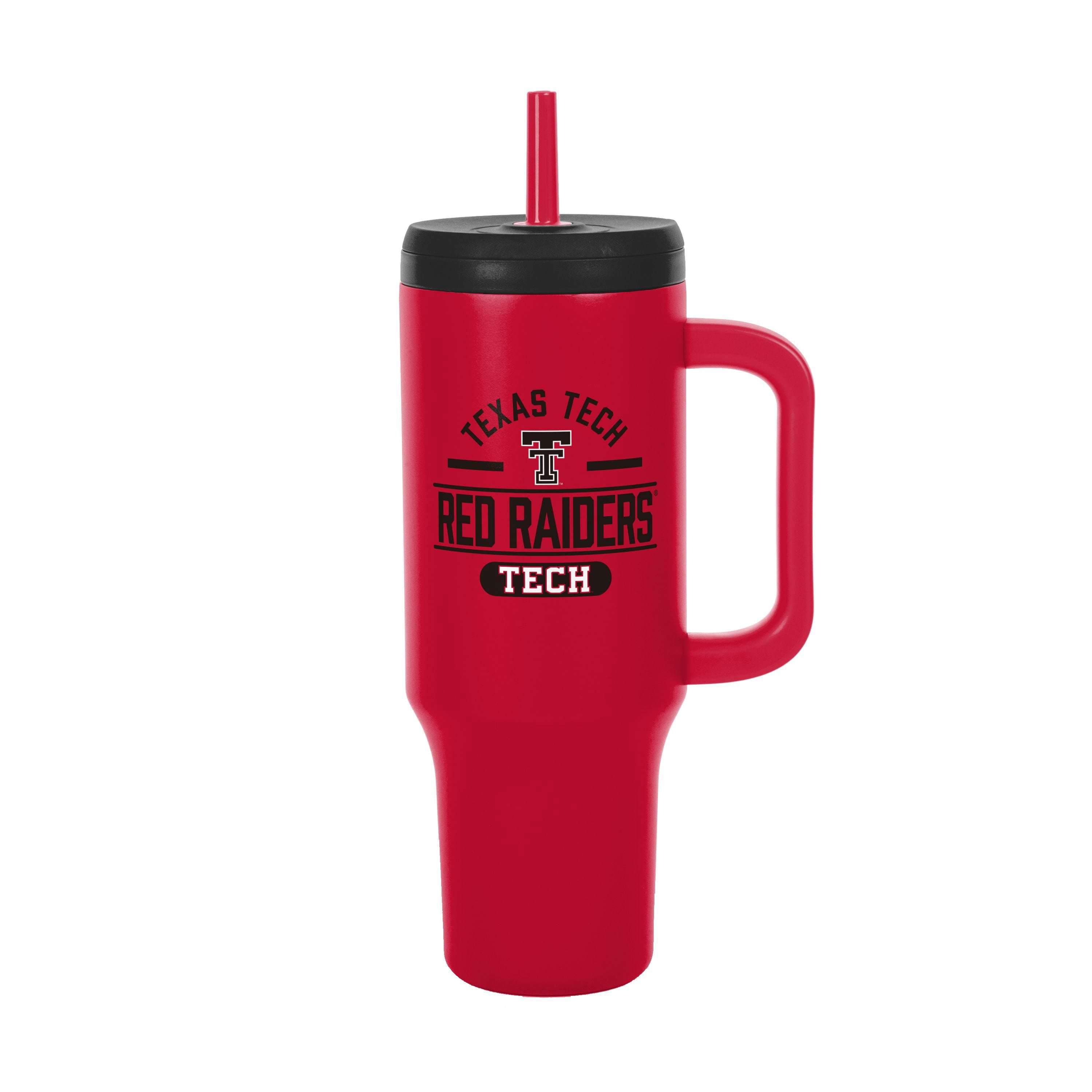 Logo Brands Texas Tech Red Raiders Stainless Steel Leakproof Tumbler